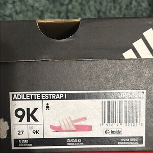 adidas Kids Pink Sandals